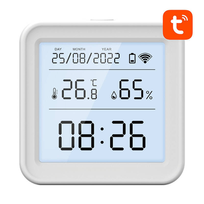 Product Smart Θερμόμετρo Gosund and humidityWi-Fi S6 (LCD screen, backlight) base image