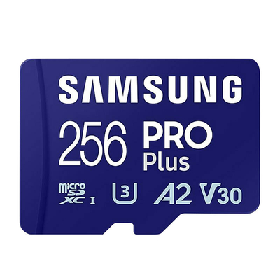 Product Κάρτα Μνήμης microSDXC 256GB Samsung PRO Plus U3 A2 V30 (MB-MD256SA/EU) base image