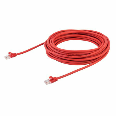 Product Καλώδιο Δικτύου UTP Κατηγορίας 6 Startech 45PAT10MRD 10 m Κόκκινο base image