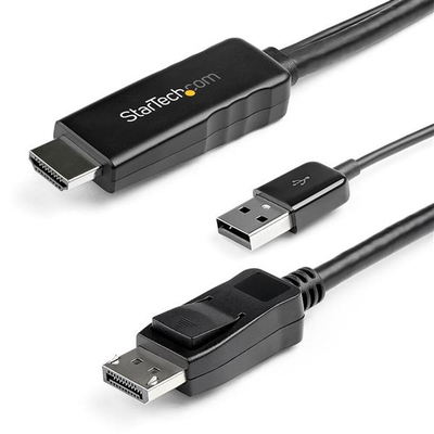 Product Αντάπτορας DisplayPort σε HDMI Startech HD2DPMM3M 3 m Μαύρο base image