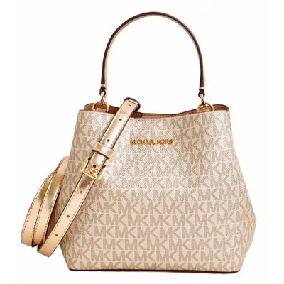 Product Γυναικεία Τσάντα Michael Kors 35S5G3Fm5Mpal 20X17X10cm Golden base image