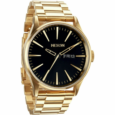 Product Ανδρικό Ρολόι Nixon A356-510 Μαύρο Χρυσό base image