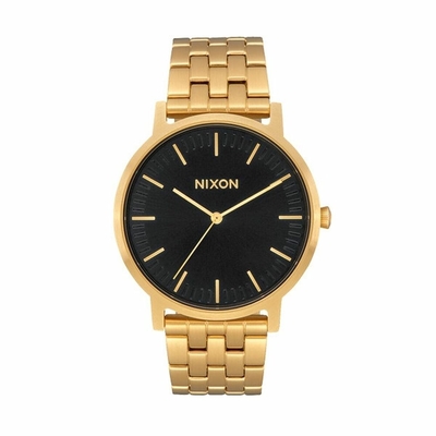 Product Ανδρικό Ρολόι Nixon Porter Χρυσό base image