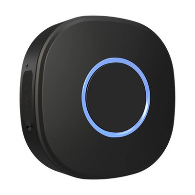 Product Διακόπτης Shelly Ασύρματος Button1 Wi-Fi (Μαύρο) base image