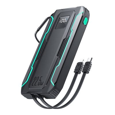 Product Powerbank Joyroom JR-L017 10000mAh, 22.5W, with Lightning + USB-C (black) base image