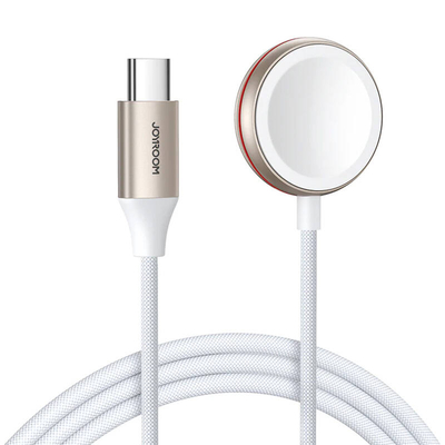Product Φορτιστής Wearable Joyroom Apple Watch Magnetic S-IW011 USB-C 5V 1.2m (White) base image