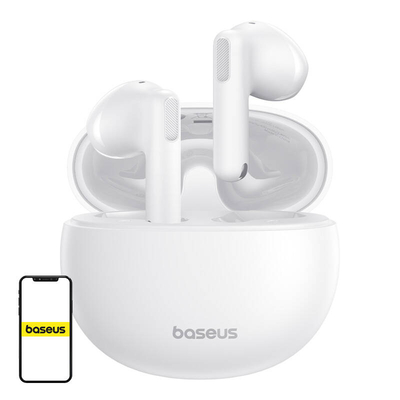 Product Bluetooth Handsfree Baseus TWS Bowie E12 (Λευκό) base image