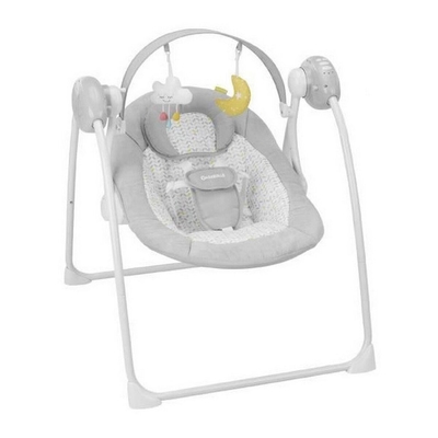 Product Relax Μωρού Badabulle Candy Comfort Swing Γκρι Λευκό base image
