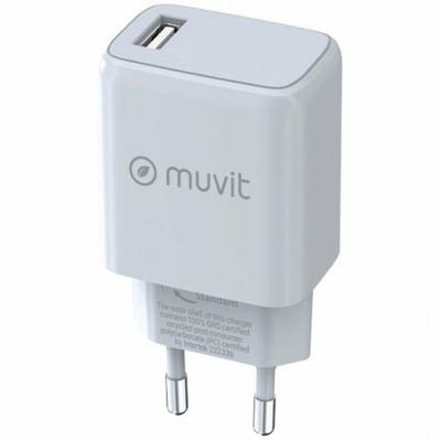 Product Φορτιστής Τοίχου Muvit MCACC0002 15W Λευκό base image