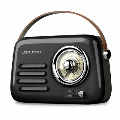 Product Ραδιόφωνο Τρανζίστορ Ledwood ALMA BLK Μαύρο 30 W  base image