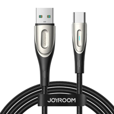 Product Καλώδιο USB Joyroom Fast Charging USB-A to Type-C Star-Light Series 3A 1.2m (black) base image