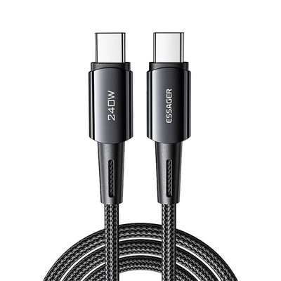 Product Καλώδιο USB-C to USB-C 240W Essager 1m (gray) base image