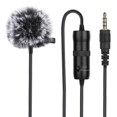 Product Μικρόφωνο Puluz with a clip 3.5mm Jack 6m base image