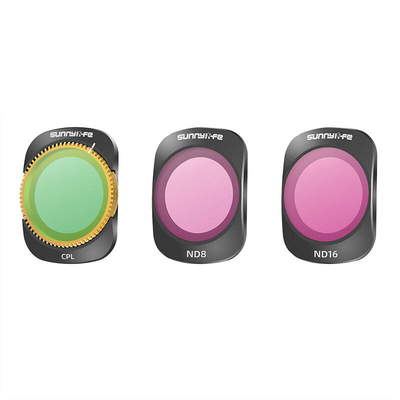 Product Φίλτρο Φακών Sunnylife 3 filters CPL+ND8+ND16 for Pocket 3 base image