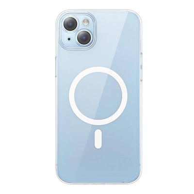 Product Θήκη Κινητού Baseus Μαγνητική Crystal Series για iPhone 14 Plus + Tempered Glass (Διαφανές) base image