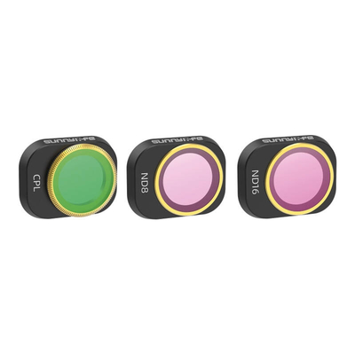 Product Φίλτρα Φακών για Drone Sunnylife 3 Lens CP, ND8, 16 for DJI MINI 4 PRO base image