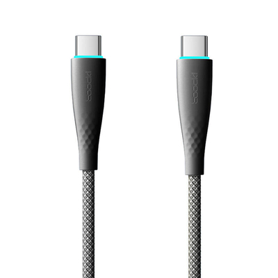 Product Καλώδιο USB-C to USB-C Toocki TXCTT1- BMH01-B, 1m, PD FC 100W (black) base image