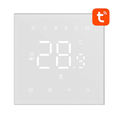 Product Θερμοστάτης Smart Avatto WT410-16A-W electric heating 16A WiFi base image