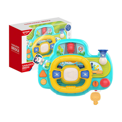 Product Βρεφικό Παιχνίδι Huanger Interactive steering wheel (blue) HE0541 base image