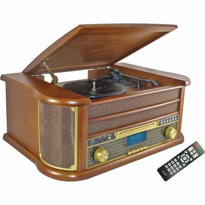Product Mini HiFi Inovalley RETRO29E-N Bluetooth 5.0 2 x 20 W base image