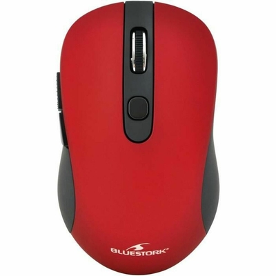 Product Ποντίκι Ασύρματο Bluestork Κόκκινο base image