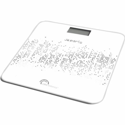 Product Ψηφιακή Ζυγαριά Μπάνιου Little Balance Talking Voice Μαύρο Λευκό 180 kg base image