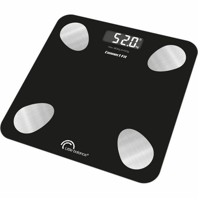 Product Ζυγαριά Μπάνιου Ψηφιακή Little Balance 8685 Μαύρο 180 kg  base image