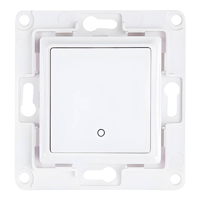 Product Διακόπτης Τοίχου Shelly με 1 Κουμπί (Λευκό) base image