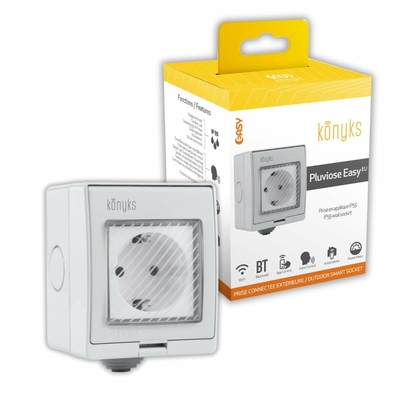 Product Έξυπνο Βύσμα Konyks Pluviose Easy Wi-Fi Bluetooth Εξωτερικό 90 - 250 V 16 A base image