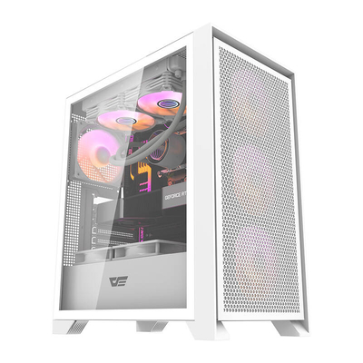 Product Κουτί Υπολογιστή Darkflash DRX70 Mesh με 4 Ανεμιστήρες RGB (Λευκό) base image