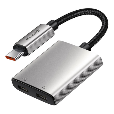 Product Αντάπτορας USB Mcdodo 2in1 Audio CA-5570 2in1 USB-C to 2x USB-C base image