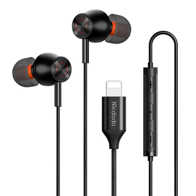 Product Handsfree Ακουστικά Mcdodo HP-3480, lightning (Black) base image