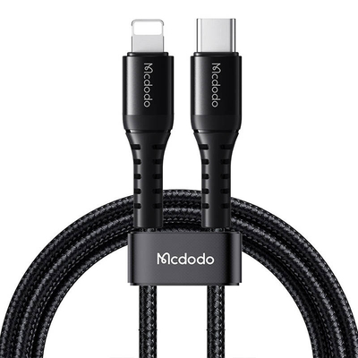 Product Καλώδιο USB-C Mcdodo to lightning CA-5631, 36W, 1m (Black) base image
