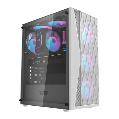 Product Κουτί Υπολογιστή Darkflash DK352 Mesh με 4 Ανεμιστήρες RGB (Λευκό) base image