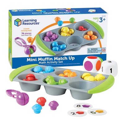 Product Εκπαιδευτικό Παιχνίδι Learning Resources Μαθηματικών Mini Muffin LER 5556 base image
