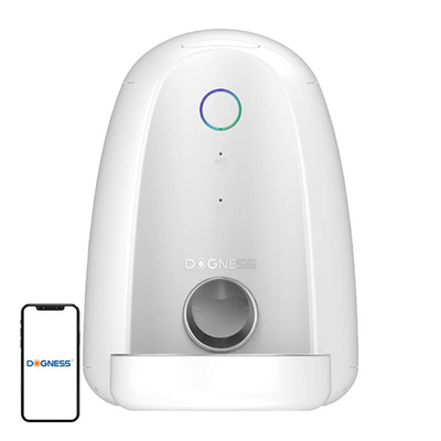 Product Αυτόματη Ταΐστρα Dogness with metal bowl WIFI mini (white) base image