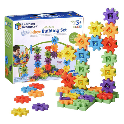 Product Παιχνίδι Κατασκευής Learning Resources Deluxe Building Set LER 9162 (100τμχ) base image