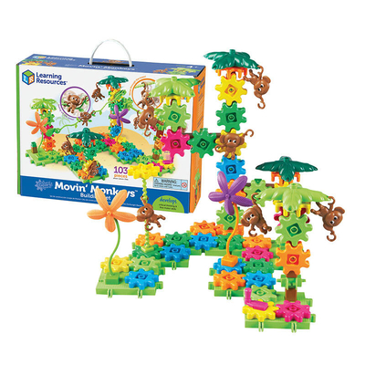 Product Παιχνίδι Κατασκευής Learning Resources Gears! Movin' Monkeys Building Set LER 9119 (103τμχ) base image