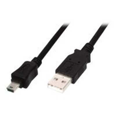 Product Καλώδιο USB Digitus 2.0- Typ-A/Mini USB Typ-B - 1.8 m base image