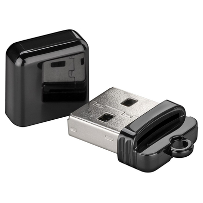 Product Card Reader Goobay 38656 για micro SD κάρτα μνήμης, 480 Mbps, μαύρο base image