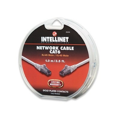 Product Καλώδιο Δικτύου Intellinet UTP Cat6 1m γκρι base image