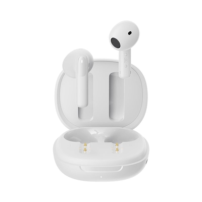 Product Bluetooth Handsfree QCY AilyBuds E20 White Hybrid ANC TWS IPX4 BT5.4 base image