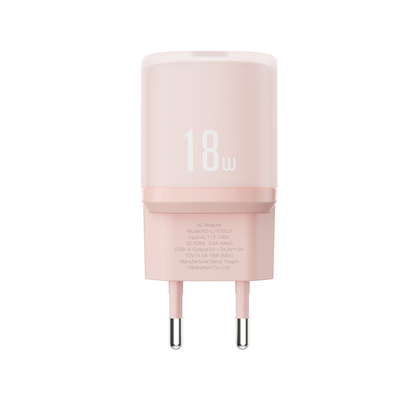 Product Φορτιστής Πρίζας XO L157(EU) QC3.0 18W Ροζ base image