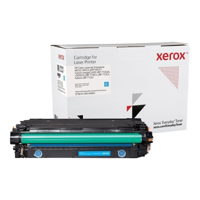 Product Toner συμβατό Everyday - Cyan (alternative to: HP CF361X, Canon CRG-040HC) base image