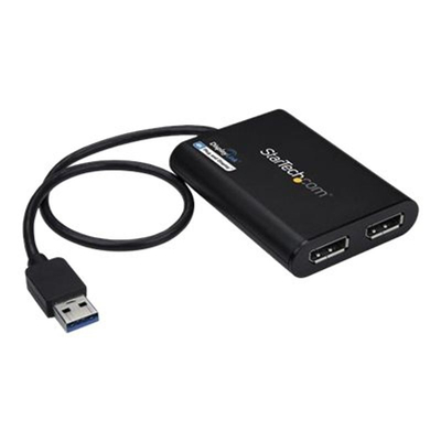 Product Καλώδιο USB StarTech USB to Dual DisplayPort - 4K 60Hz - USB 3.0 (5Gbit / s) - USB Dual Monitor base image