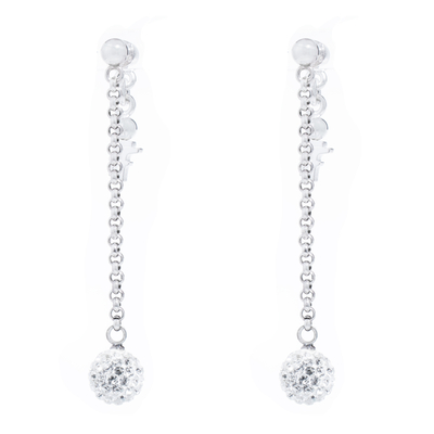 Product Γυναικεία Σκουλαρίκια Folli Follie 3E1F010C (47Mm) από Ατσάλι Silver base image