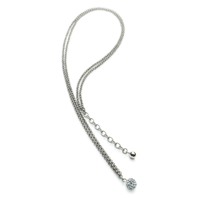 Product Γυναικείο Κολιέ Folli Follie 3N0F007C (80cm+5cm Extension) Silver Plated Silver base image