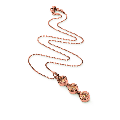 Product Γυναικείο Κολιέ Folli Follie 3N0T035Rs (80cm) Επιχρύσωση Pinkish base image