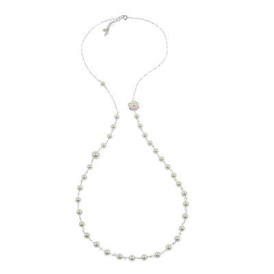 Product Γυναικείο Κολιέ Folli Follie 3N16F062W (45cm) από Ατσάλι White base image