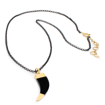 Product Γυναικείο Κολιέ Folli Follie 3N17T076Kyk (50cm) από Ατσάλι Black base image